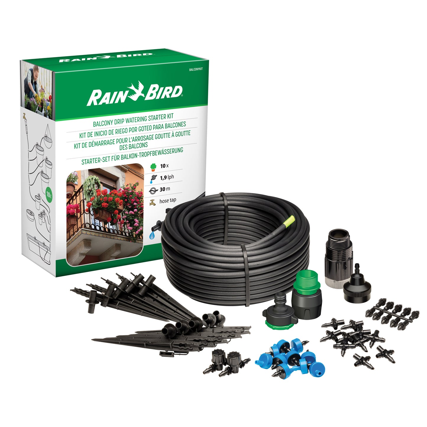 BALCONY WATERING STARTER KIT FOR INTERNATIONAL