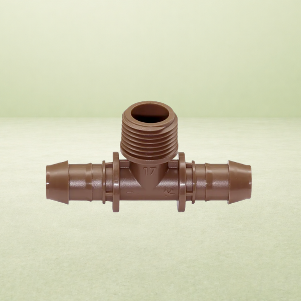 XF Tee Male Adapter - 17mm x 17 mm x 1/2 in. MPT