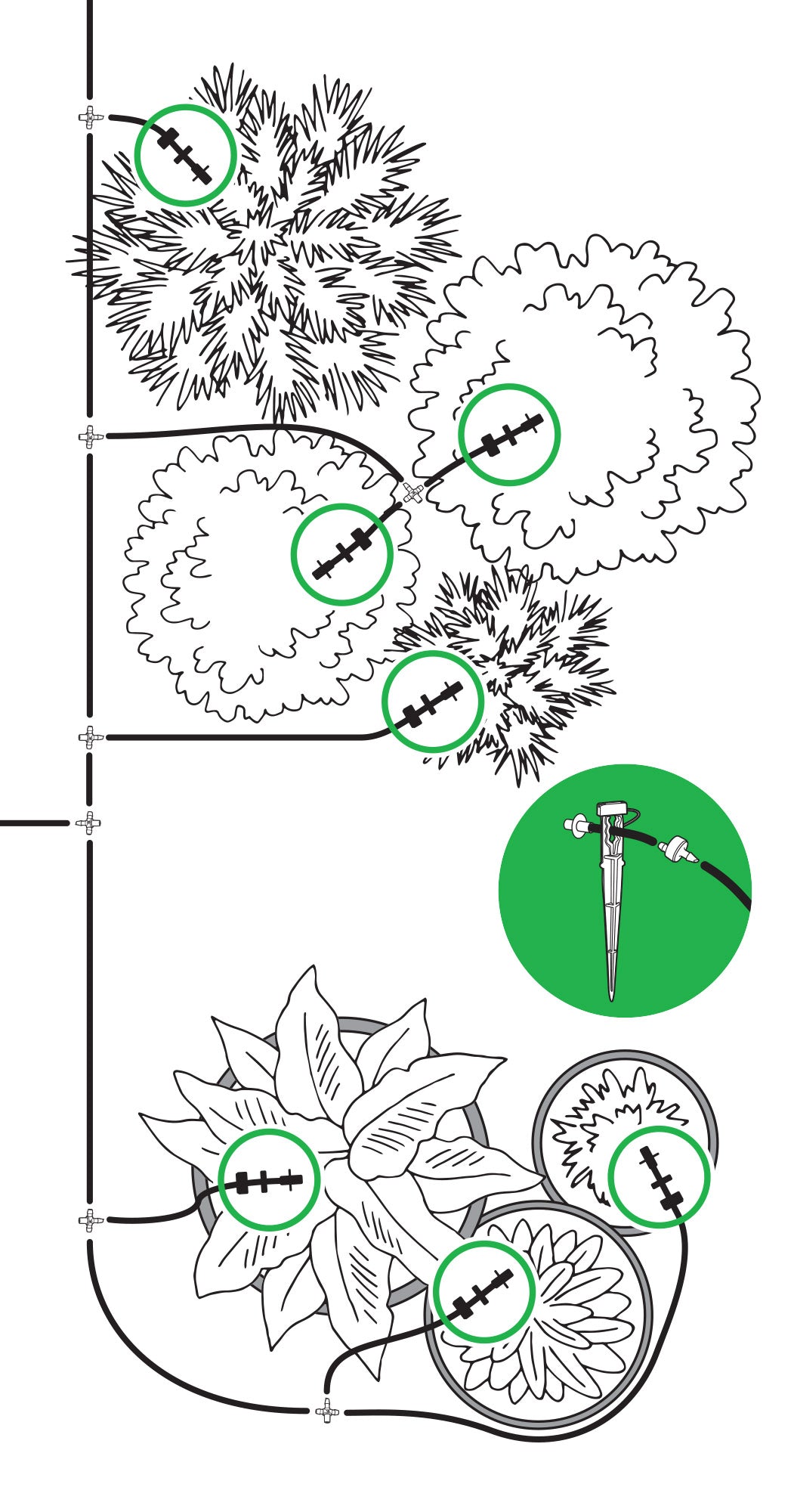 DRIP WATERING STARTER KIT FOR INTERNATIONAL (20 languages)
